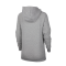 NIKE W ESSENTIAL FLEECE HOODIE GREY