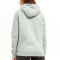 NIKE W ESSENTIAL FLEECE HOODIE GREY