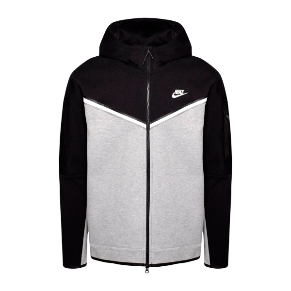 NIKE SPORTSWEAR HOODIE BLACK/GREY