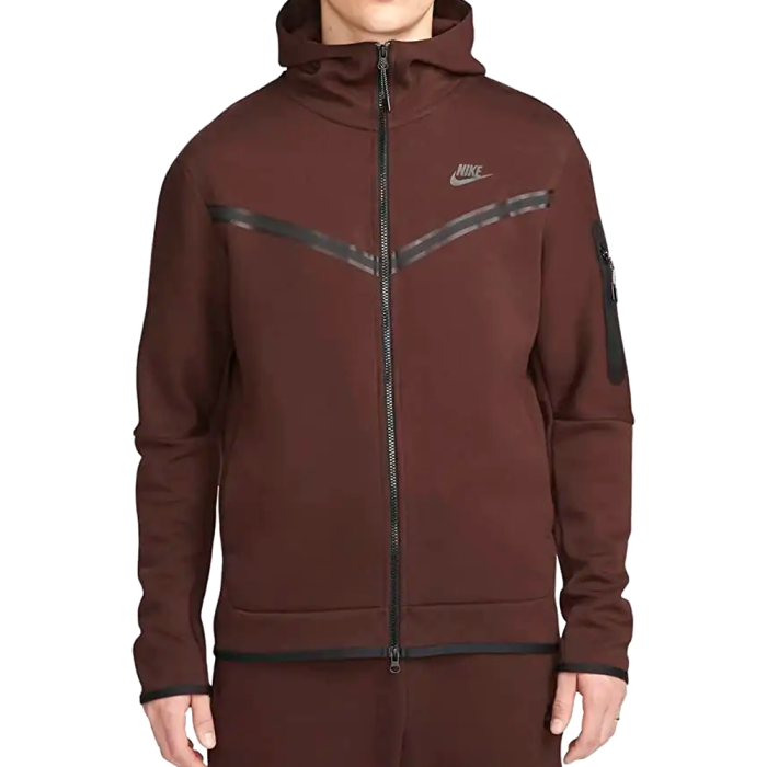 NIKE SPORTSWEAR TECH FLEECE BROWN