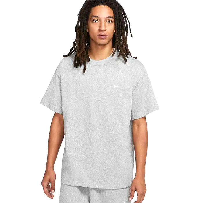 NIKE SOLO SWOOSH T-SHIRT GREY
