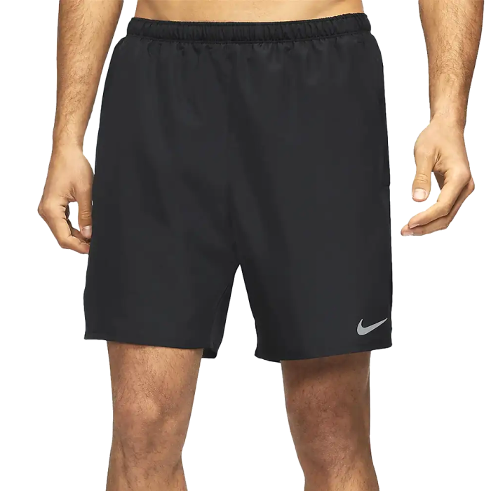 NIKE MENS 2-IN-1 RUNNING SHORTS BLACK