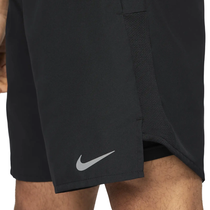 NIKE MENS 2-IN-1 RUNNING SHORTS BLACK
