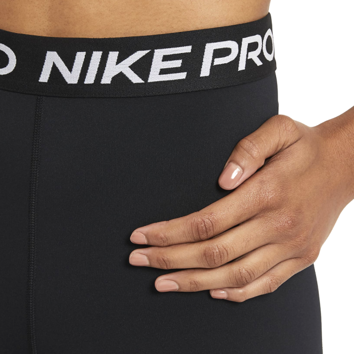 NIKE PRO 365 WOMEN'S HIGH-RISE 7 SHORTS BLACK