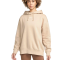 NIKE OVERSIZED FLEECE HOODIE BEIGE