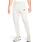 NIKE AIR BRUSHED BACK FLEECE JOGGERS WHITE