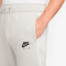 NIKE AIR BRUSHED BACK FLEECE JOGGERS WHITE