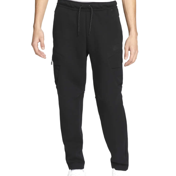 NIKE SPORTSWEAR TECH FLEECE UTILITY PANTS BLACK