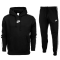 NIKE ESSENTIAL HOODED TRACKSUIT BLACK