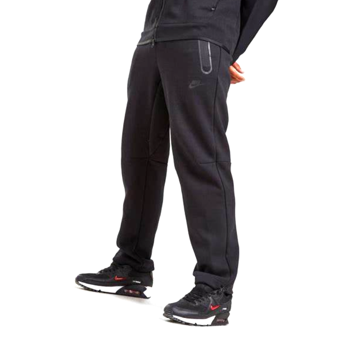NIKE M NSW TCH FLC PANT BLACK
