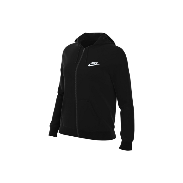Толстовка NIKE W NSW CLUB FLC FZ BLACK