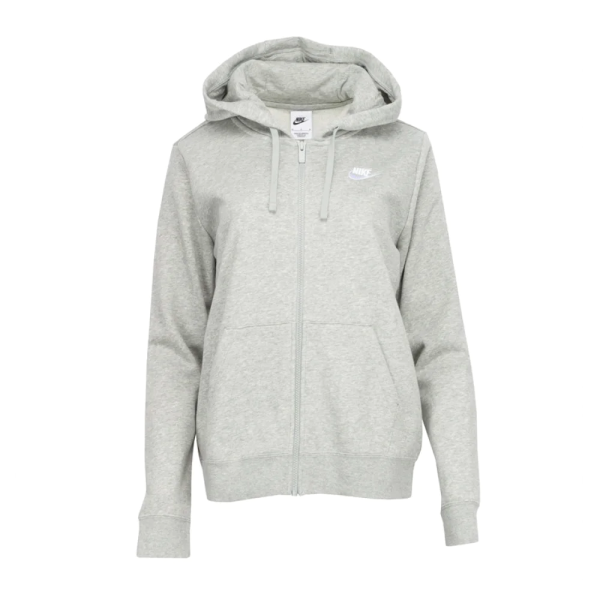 Толстовка NIKE CLUB FLEECE FZ HOODY GREY