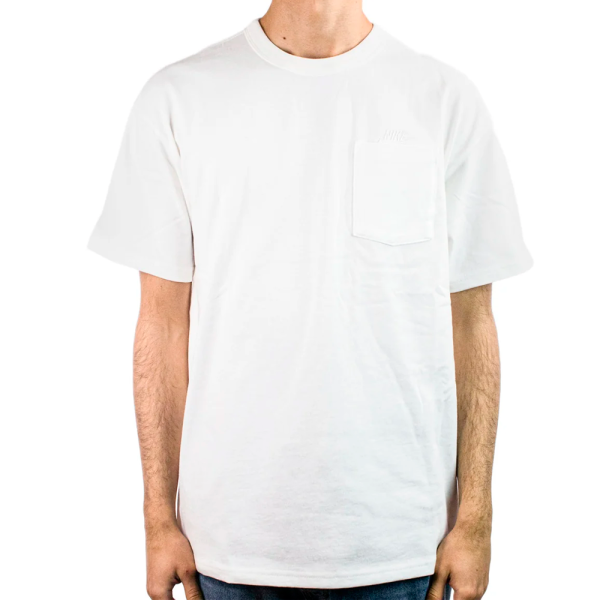 Футболка NIKE NSW PREMIUM ESSENTIALS POCKET T-SHIRT WHITE