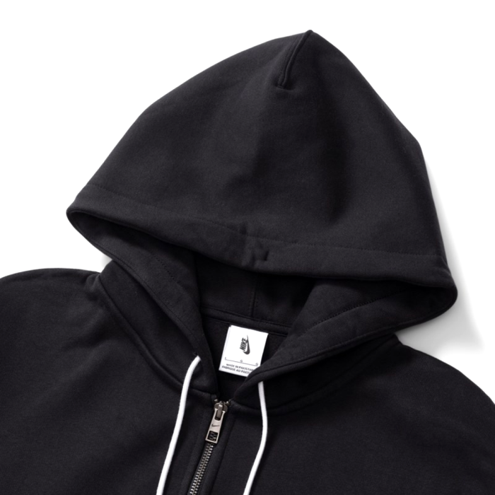 Толстовка NIKE SOLO SWOOSH FULLZIP HOODIE BLACK
