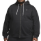 Толстовка NIKE SOLO SWOOSH FULLZIP HOODIE BLACK