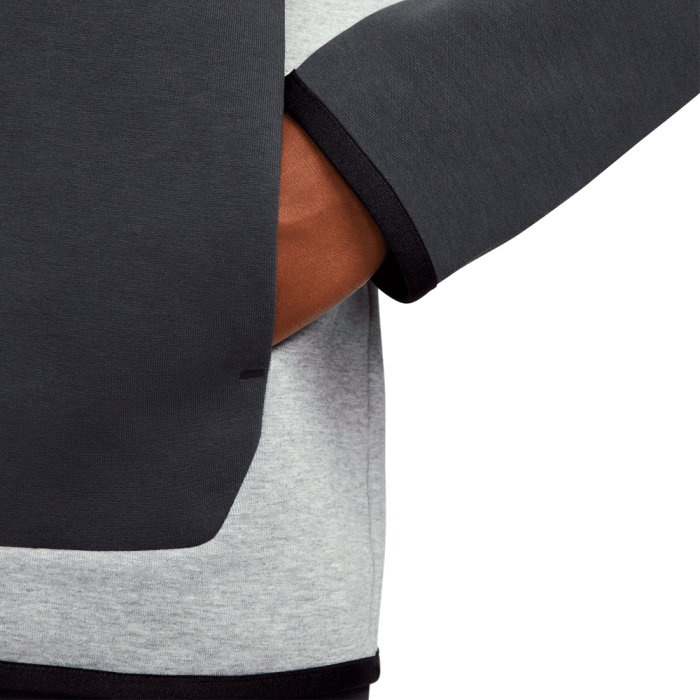 NIKE SPORTSWEAR TECH FLEECE FULL-ZIP HOODIE GREY