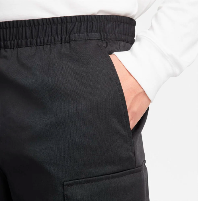 NIKE WOVEN POCKET SHORTS BLACK