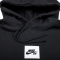 Худи NIKE SB FLC HD BOX LOGO BLACK