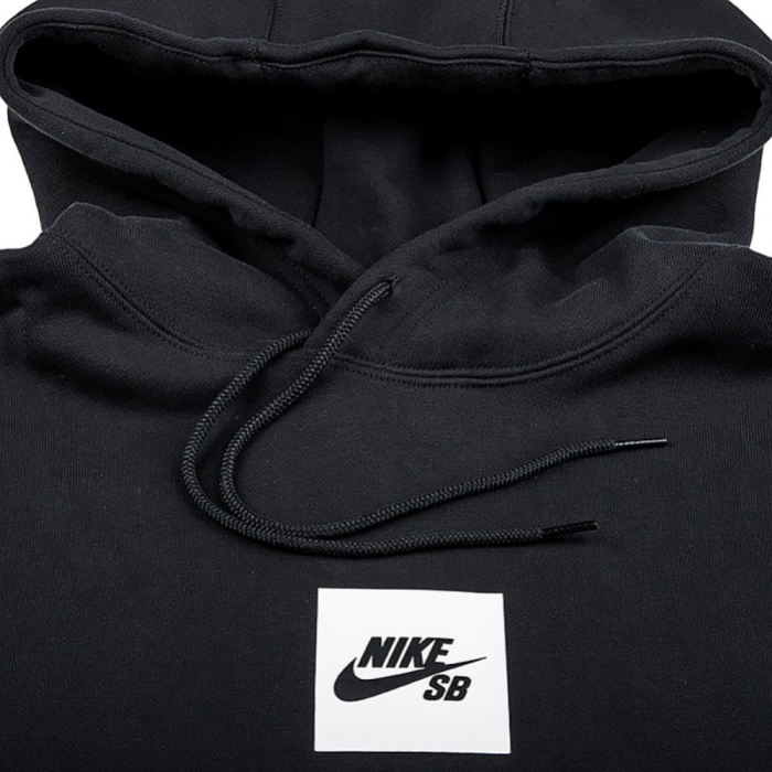 Худи NIKE SB FLC HD BOX LOGO BLACK