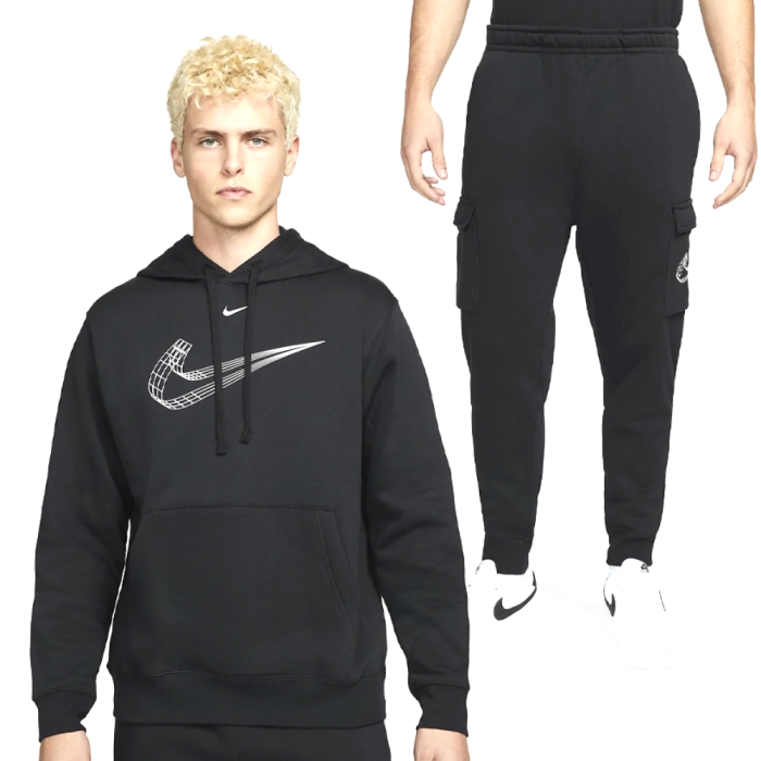 NIKE 3D FLEECE BLACK