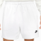 Шорти NIKE CLUB FRENCH TERRY FLOW SHORT WHITE