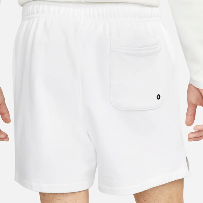 Шорти NIKE CLUB FRENCH TERRY FLOW SHORT WHITE