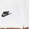 Шорти NIKE CLUB FRENCH TERRY FLOW SHORT WHITE