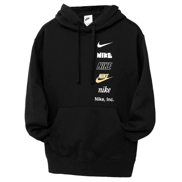 Худі NIKE NSW CLUB FLEECE LOGO HOODIE BLACK