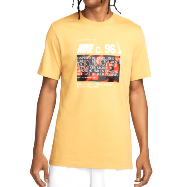 NIKE CIRCA TEE YELLOW