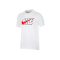 NIKE TEE SWOOSH BLOCK WHITE
