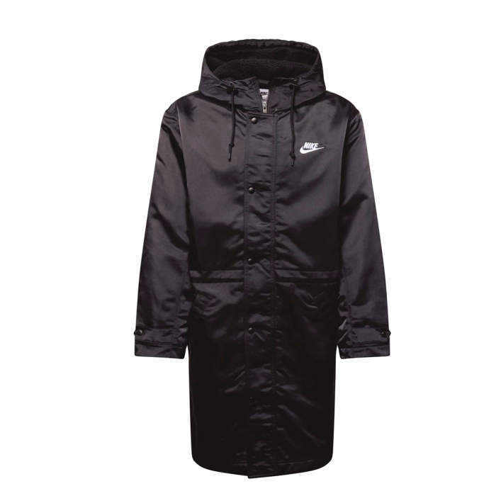 Парка NIKE HOODED JACKET M NK CLUB STADIUM PARKA BLACK