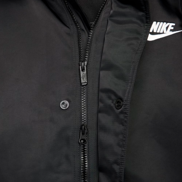 Парка NIKE HOODED JACKET M NK CLUB STADIUM PARKA BLACK