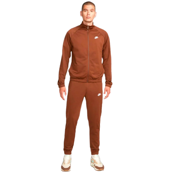 NIKE COMPLETE LEISURE TRACKSUIT BROWN