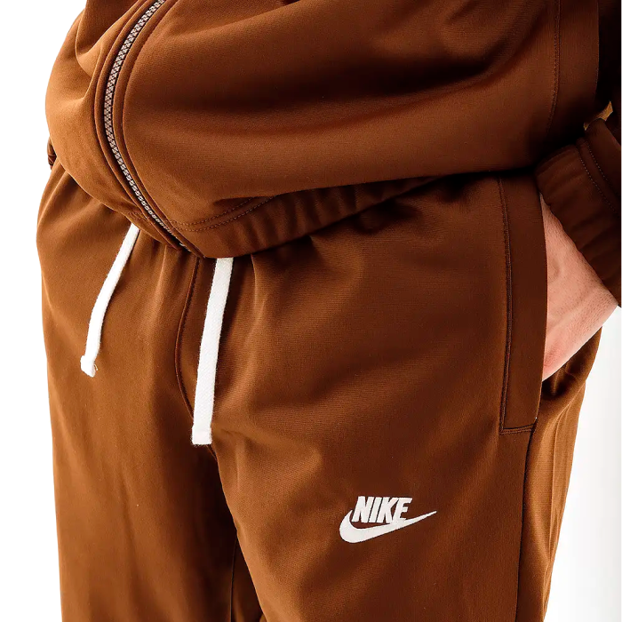 NIKE COMPLETE LEISURE TRACKSUIT BROWN