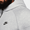 Толстовка NIKE TECH FLEECE FULL-ZIP HOODIE GREY