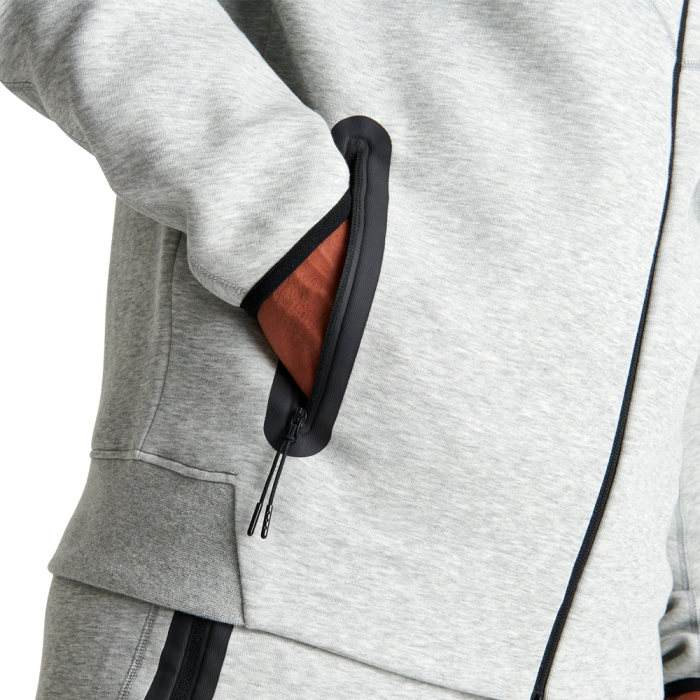 Толстовка NIKE TECH FLEECE FULL-ZIP HOODIE GREY