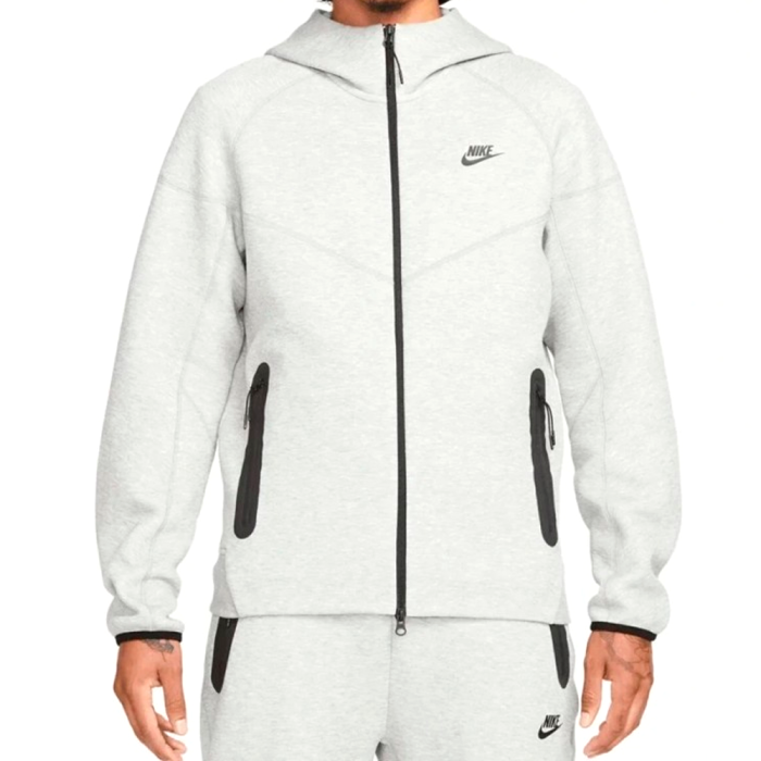 NIKE TCH FLC FZ WR GREY