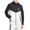 Толстовка NIKE SPORTSWEAR TECH FLEECE WINDRUNNER FULL-ZIP HOODIE BLACK/WHITE