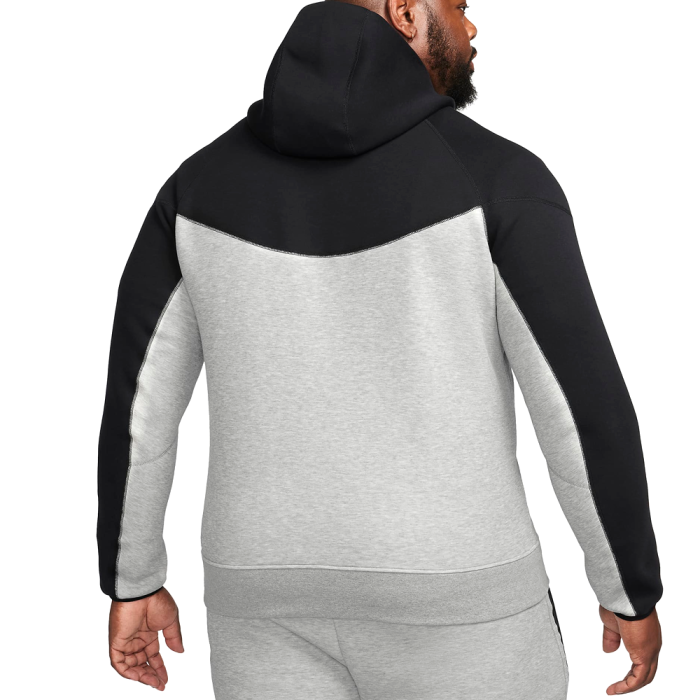 Толстовка NIKE SPORTSWEAR TECH FLEECE WINDRUNNER FULL-ZIP HOODIE BLACK/WHITE