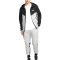 NIKE SPORTSWEAR TECH FLEECE WINDRUNNER TRACKSUIT GREY/BLACK