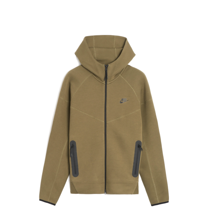 Кофта NIKE TECH FLEECE FULL-ZIP WINDRUNNER HOODIE OLIVE
