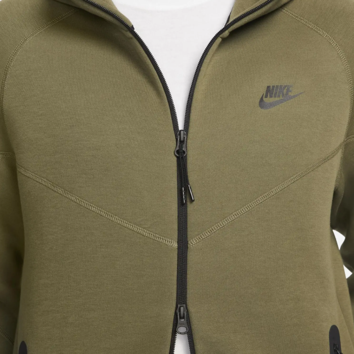 Кофта NIKE TECH FLEECE FULL-ZIP WINDRUNNER HOODIE OLIVE