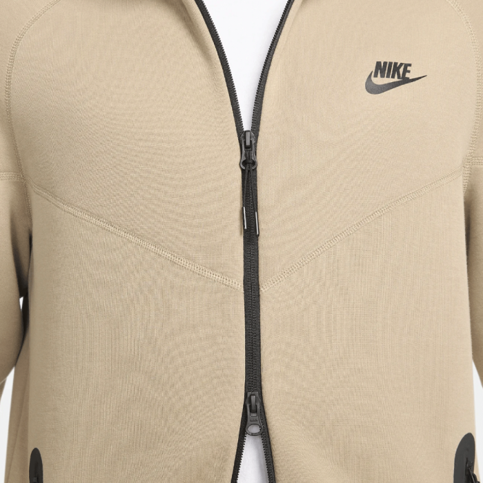 Кофта NIKE TECH FLEECE FULL-ZIP WINDRUNNER HOODIE BEIGE