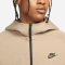 Кофта NIKE TECH FLEECE FULL-ZIP WINDRUNNER HOODIE BEIGE