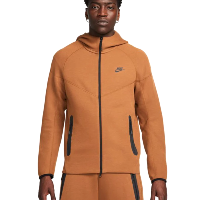 NIKE TECH FLEECE BROWN
