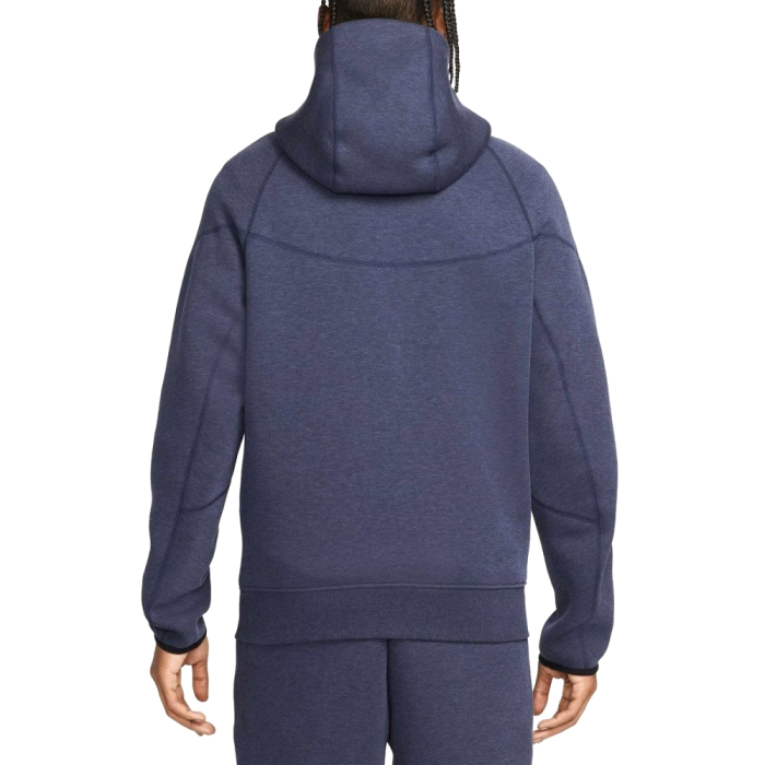 Толстовка NIKE TECH FLEECE FULL-ZIP WINDRUNNER HOODIE BLUE