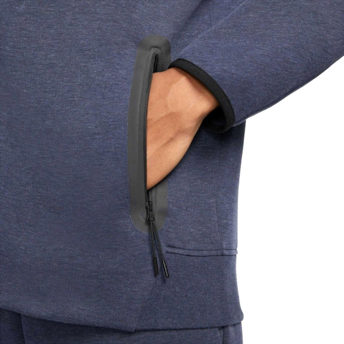 Толстовка NIKE TECH FLEECE FULL-ZIP WINDRUNNER HOODIE BLUE