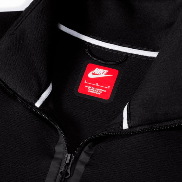 Кофта NIKE 1/2 SPORTSWEAR TECH FLEECE BLACK