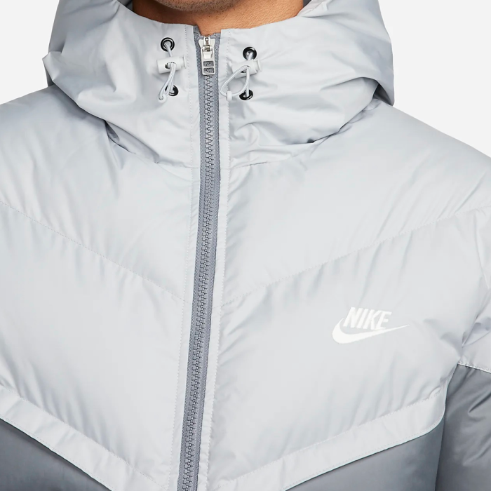 Пуховик NIKE SF WR PL-FLD HD JKT GREY