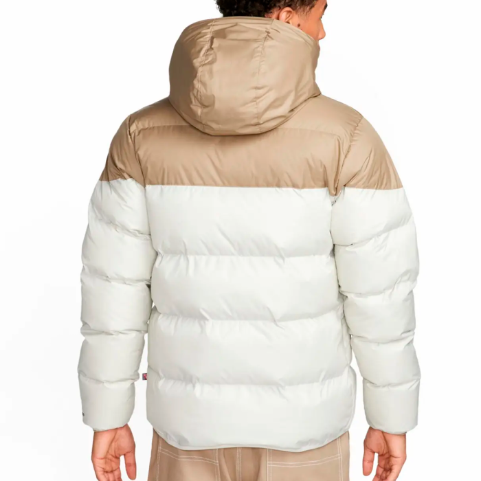 Пуховик NIKE SF WR PL-FLD HD JKT BEIGE/WHITE